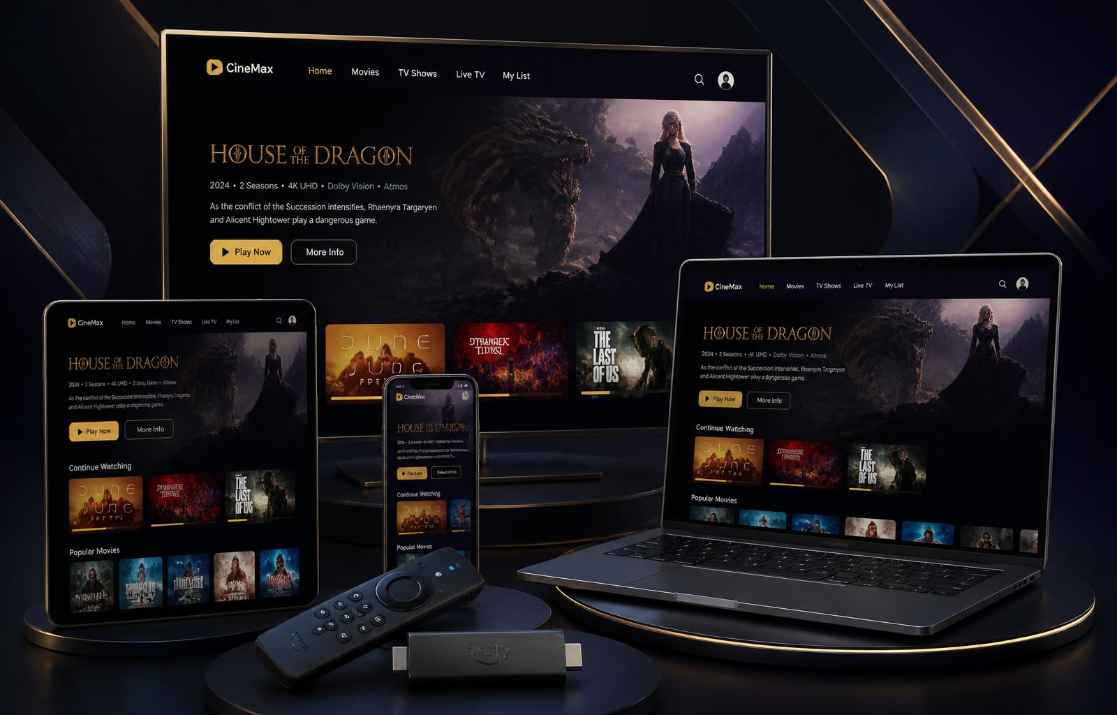 StreamPro على جميع الأجهزة
