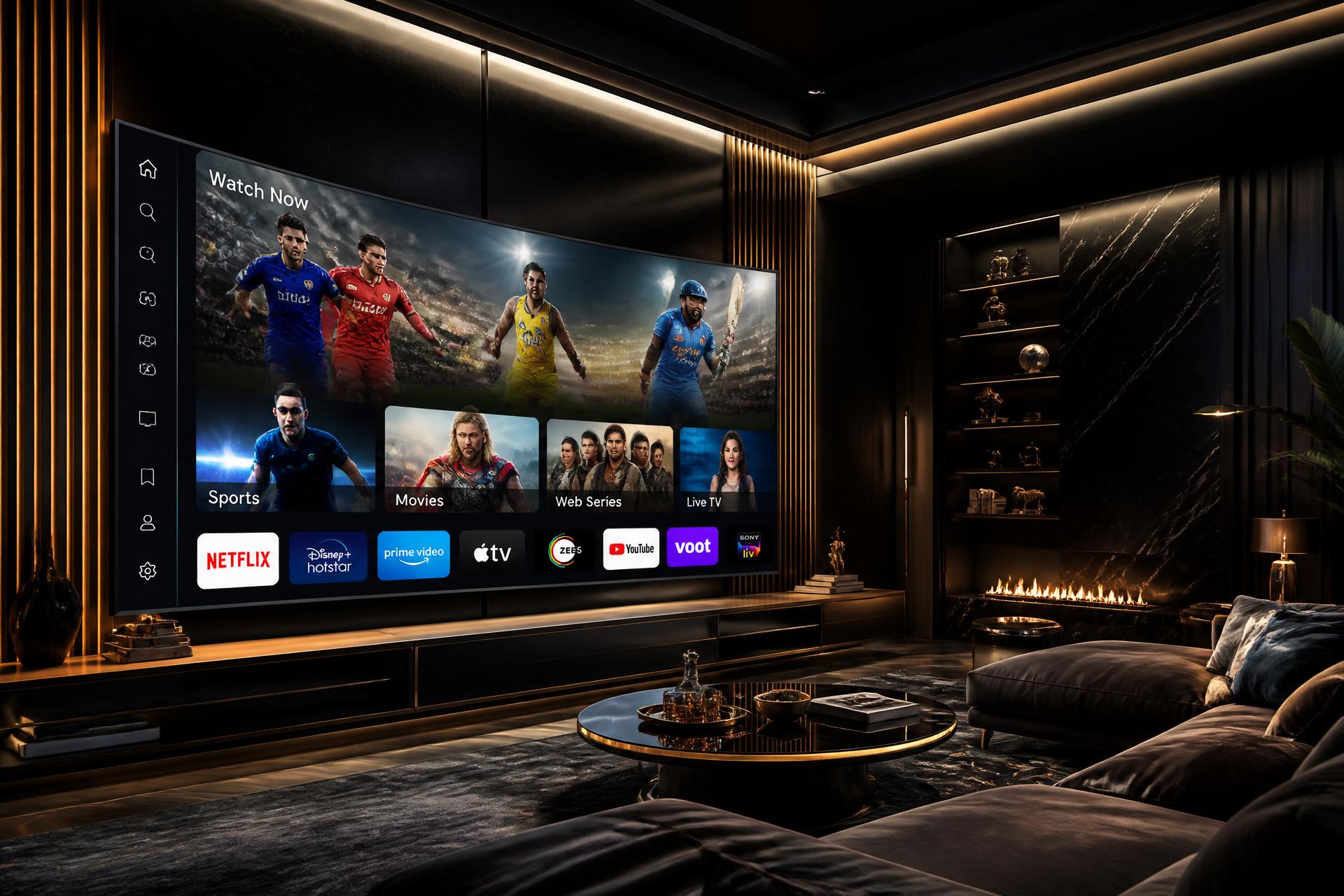 StreamPro premium home theater